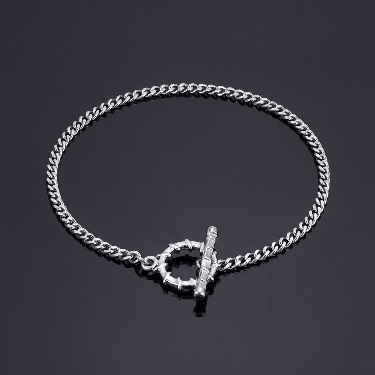 Toggle Curb Bracelet
