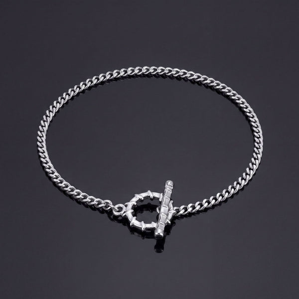 Toggle Curb Bracelet