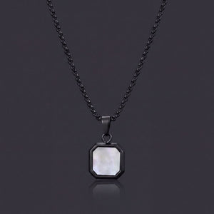 Pearl Octagon Tag