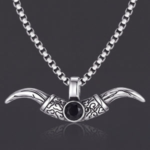 Winged Onyx Pendant