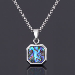 Abalone Octagon Tag