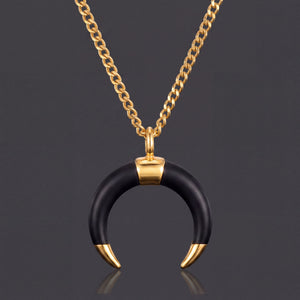 Crescent Horn Pendant