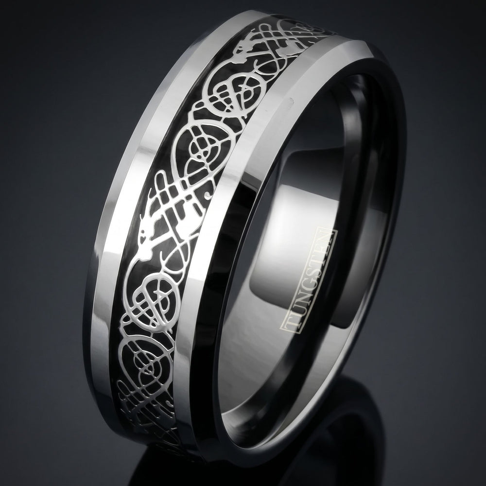 Celtic Dream - Silver & Black mt-dark topflat
