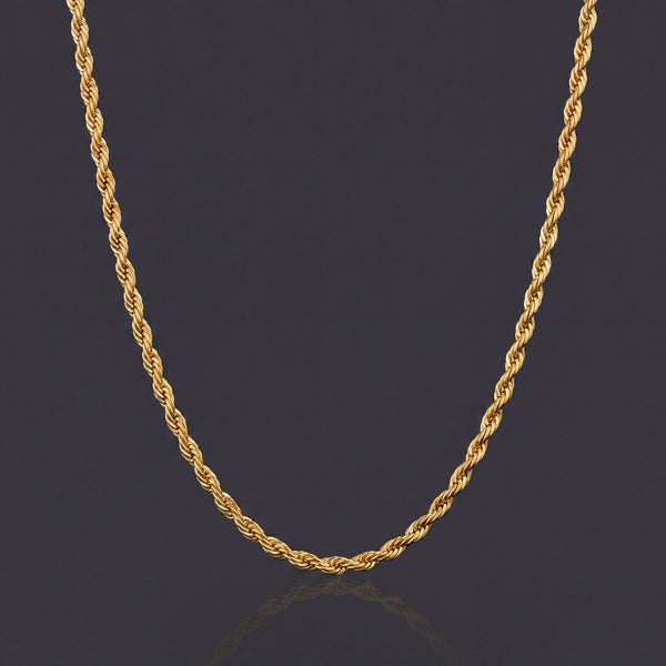Rope Chain (Gold) 2mm