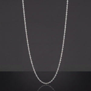 Rope Chain (Silver) 2mm