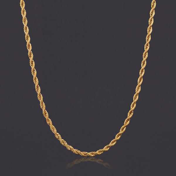 Rope Chain (Gold) 4mm
