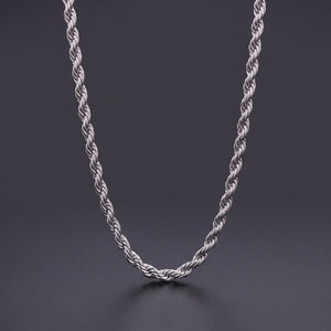 Rope Chain (Silver) 4mm