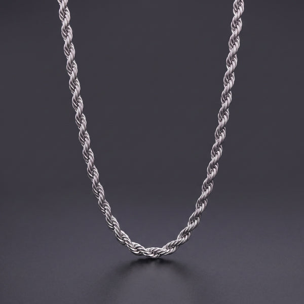 Rope Chain (Silver) 4mm