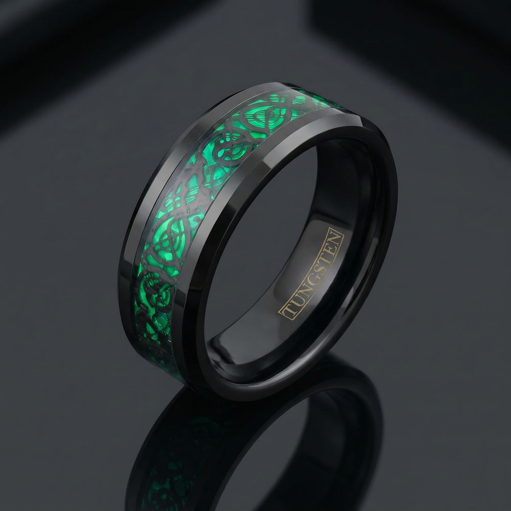 Celtic Dream - Black & Green mt-dark topflat