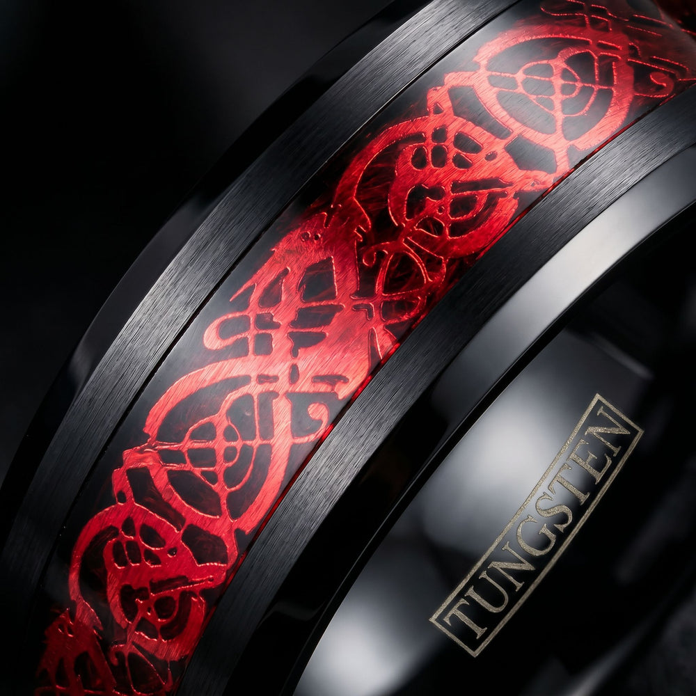Celtic Dream - Black & Red mt-dark macro