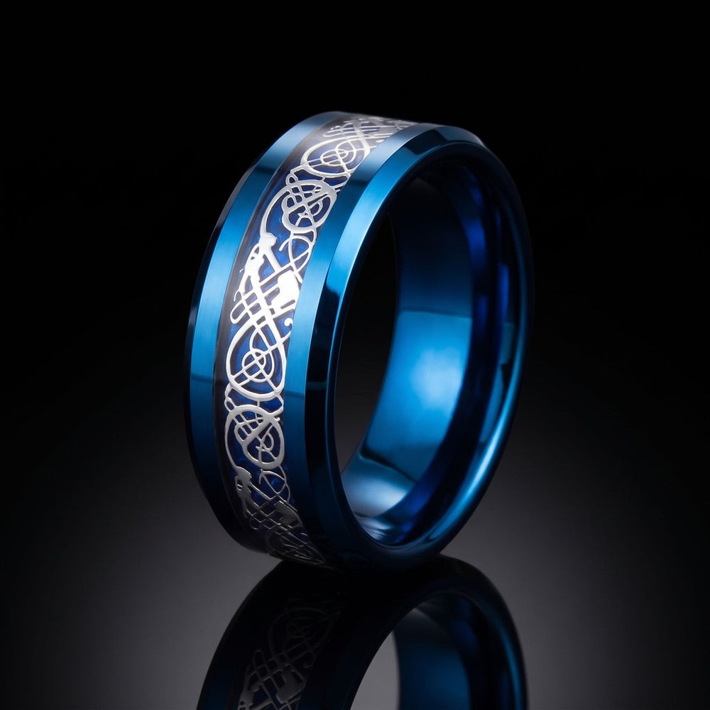 Celtic Dream - Blue & Silver ring hero alt