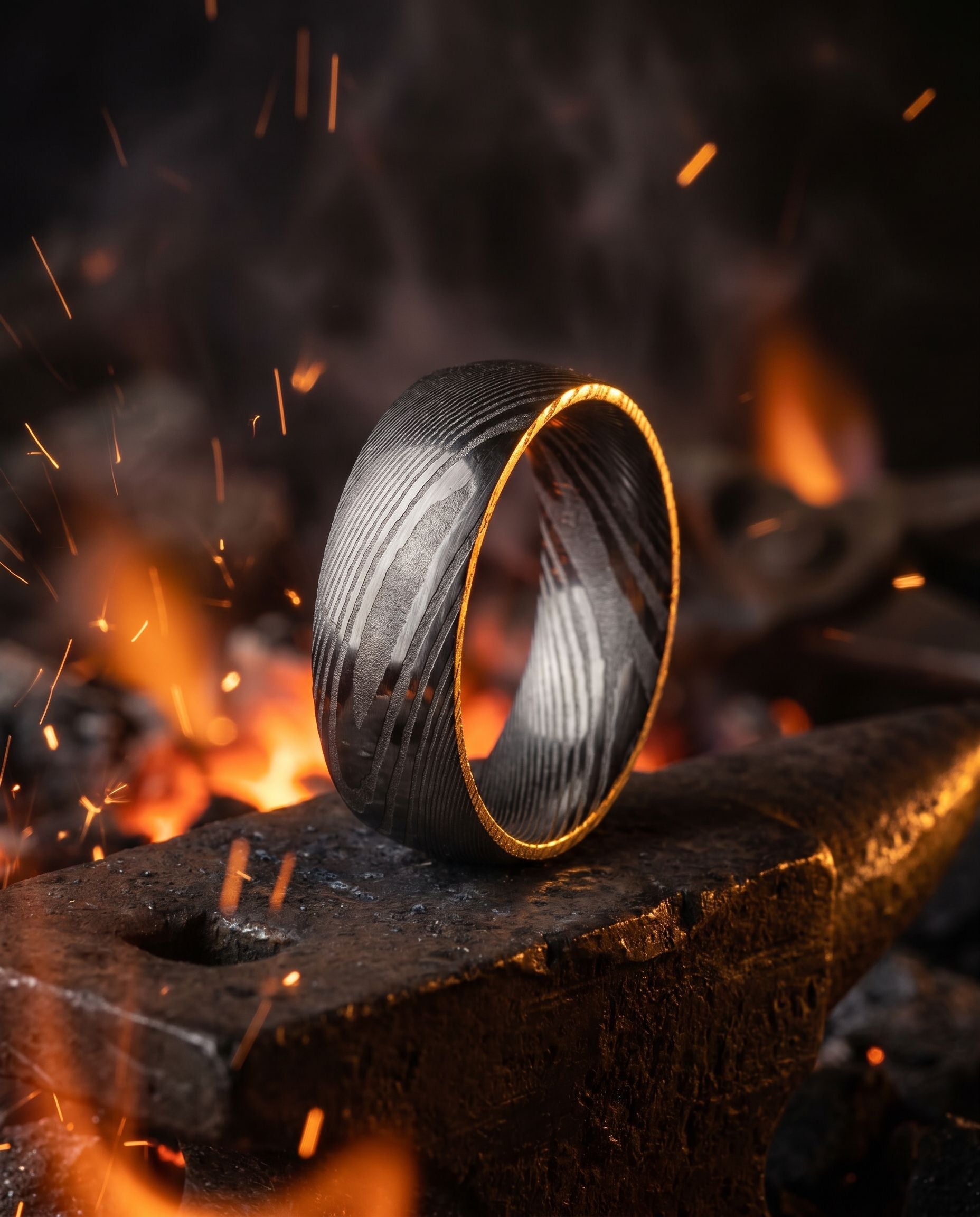 Damascus Steel ring