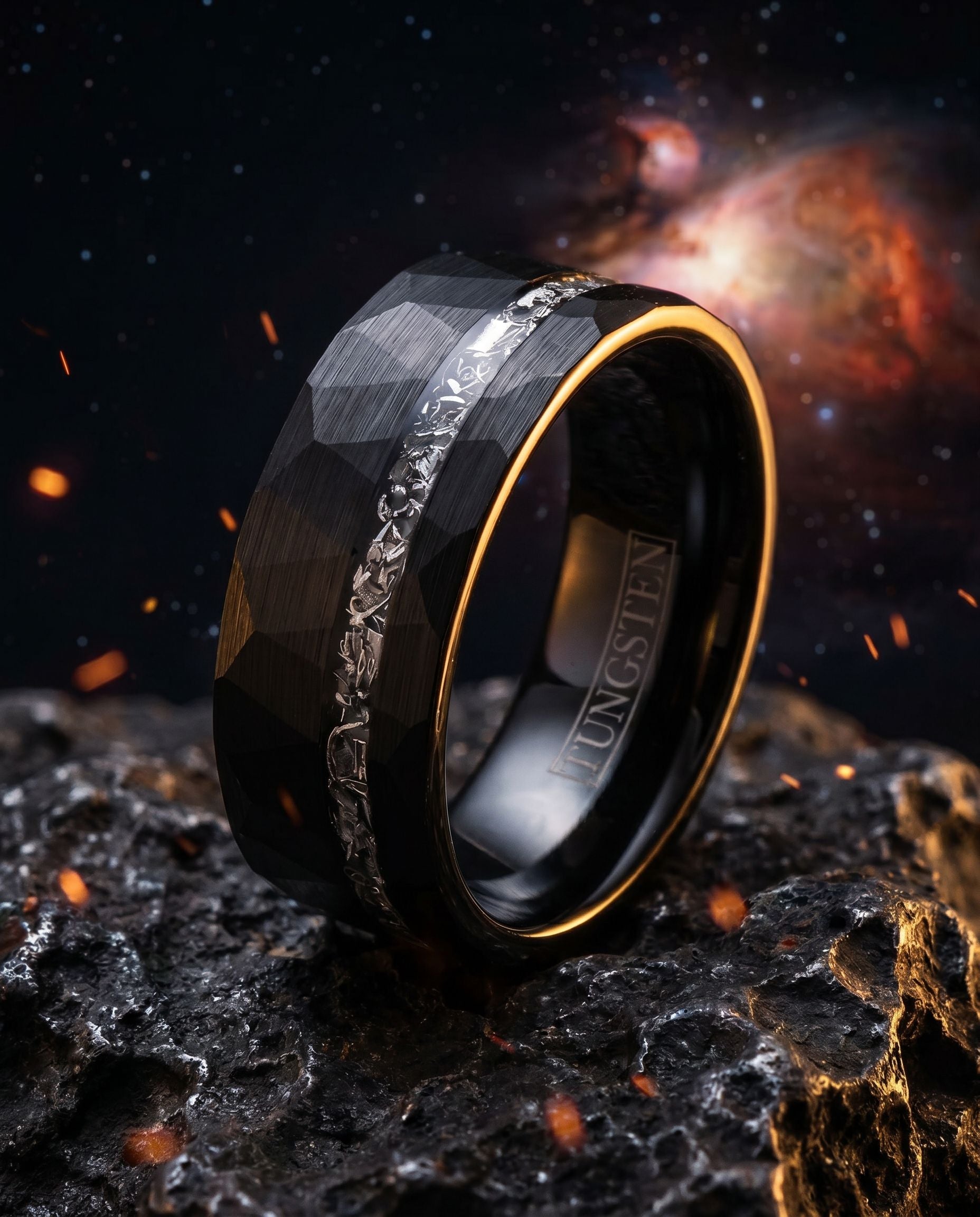Meteorite ring
