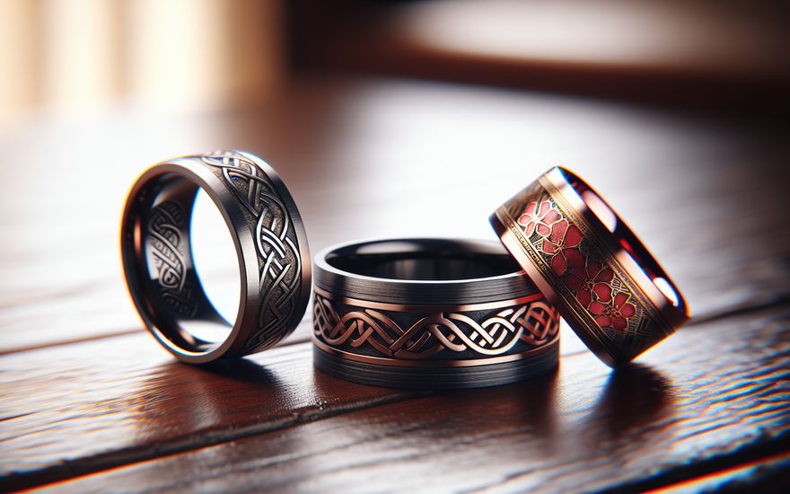 Unique Rings for Men Designed with Cultural Influences from Around the World