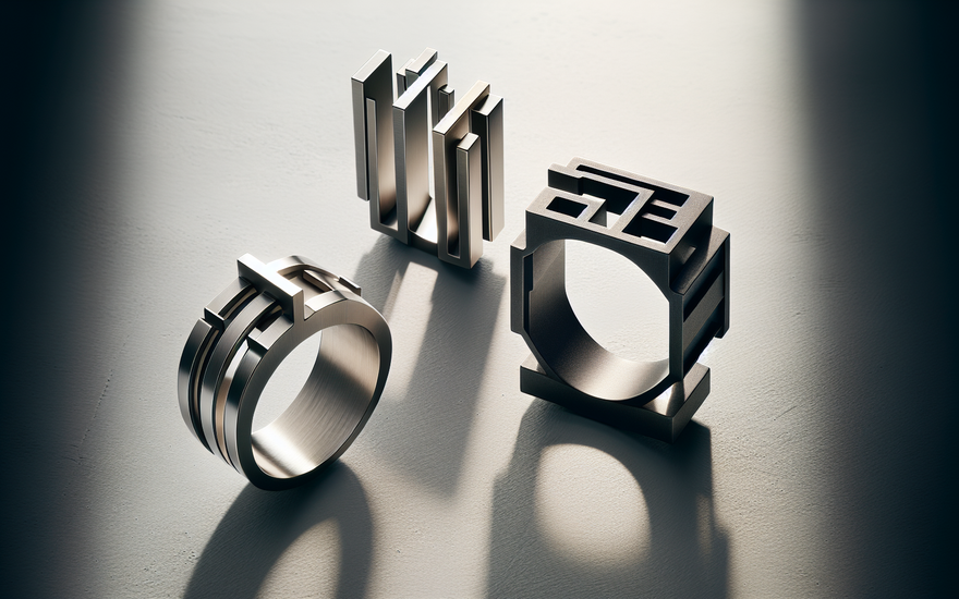 Men’s Rings Inspired by Architecture: Bold Structures in Jewelry Form