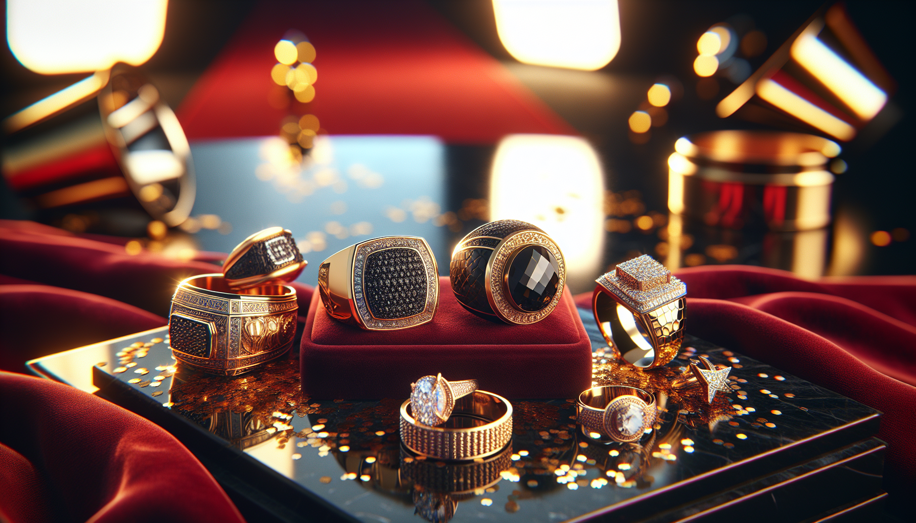 Hollywood Men's Rings: Mythic & Bold Stylesπ β MythologyTitans