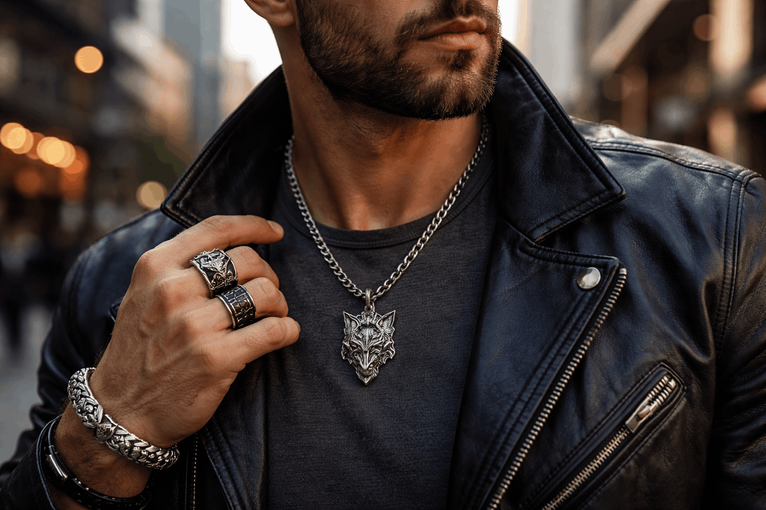 MythologyTitans: Men's Jewelry with Mythic Symbols 💍