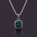 Malachite Octagon Tag