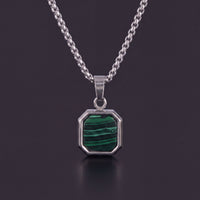 Malachite Octagon Tag