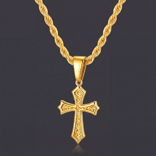 Filigree Cross Pendant