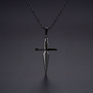 Matte Dagger Pendant