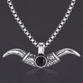 Winged Onyx Pendant