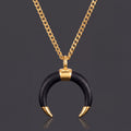 Crescent Horn Pendant