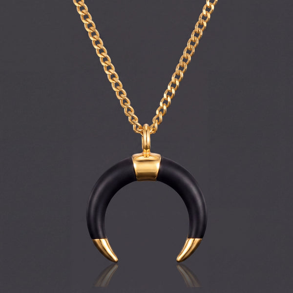 Crescent Horn Pendant