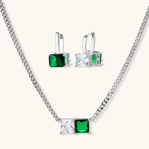 Emerald Geo Set