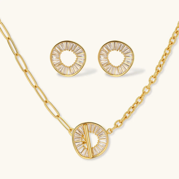 Radiant Circle Jewelry Set