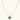 14K gold-plated floral jewelry set with blue cubic zirconia centers and pearl chain details on white background.