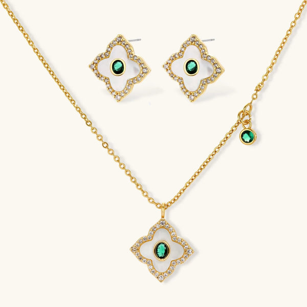 Emerald Bloom Set