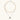 Two-layer necklace with natural stone chips and eco-brass beads, featuring a circular wrapped pendant on cream background.