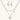 Delicate eco-brass jewelry set featuring gold star and silver moon crescents with clear zirconia crystal drops on cream background