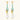 Gold-plated dangle earrings with turquoise threading, star charms, and white pearl beads against cream background.