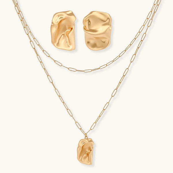 Molten Art Jewelry Set