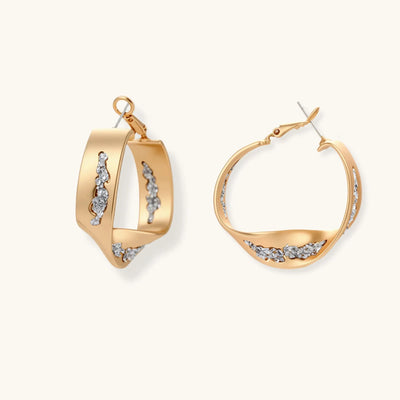 Liquid Gold Hoops