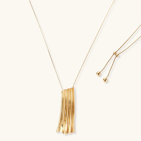 Architectural Flow Necklace