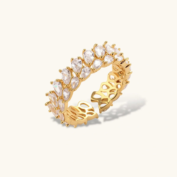 Double Pear Brilliance Ring