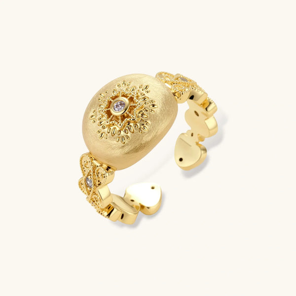 Vintage Medallion Ring