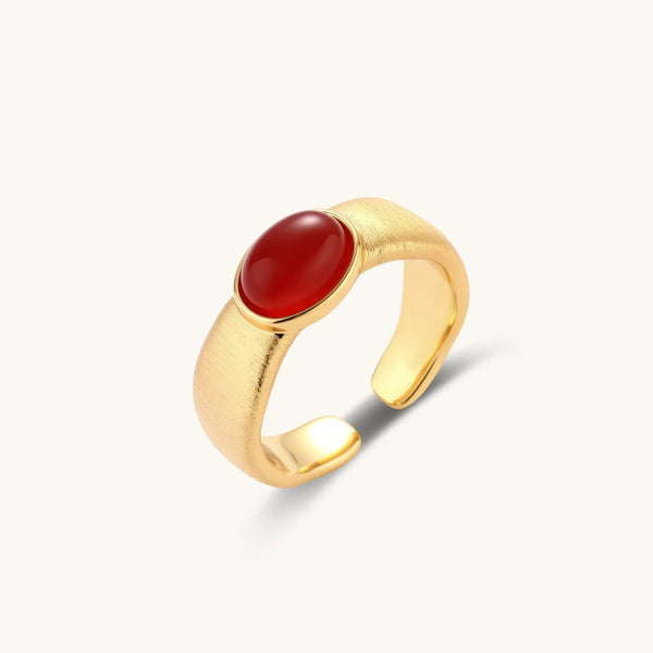 Crimson Crown Ring