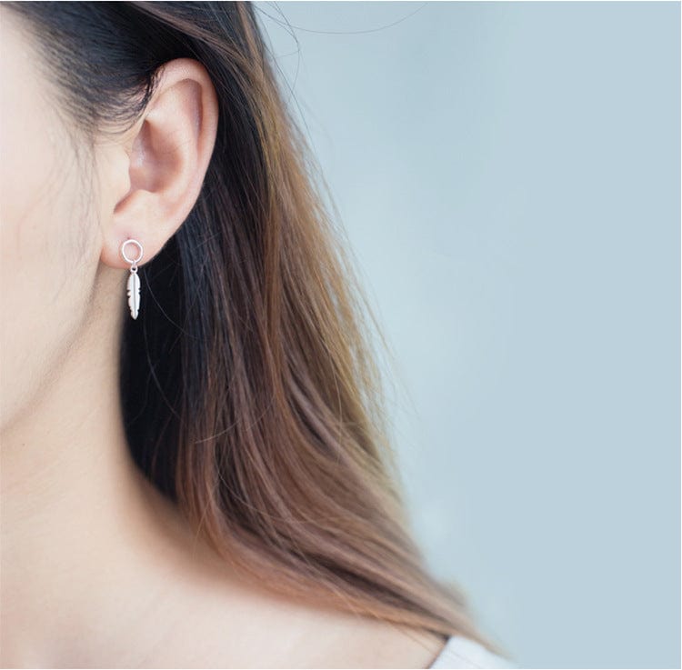 Sweet leaf earrings earrings