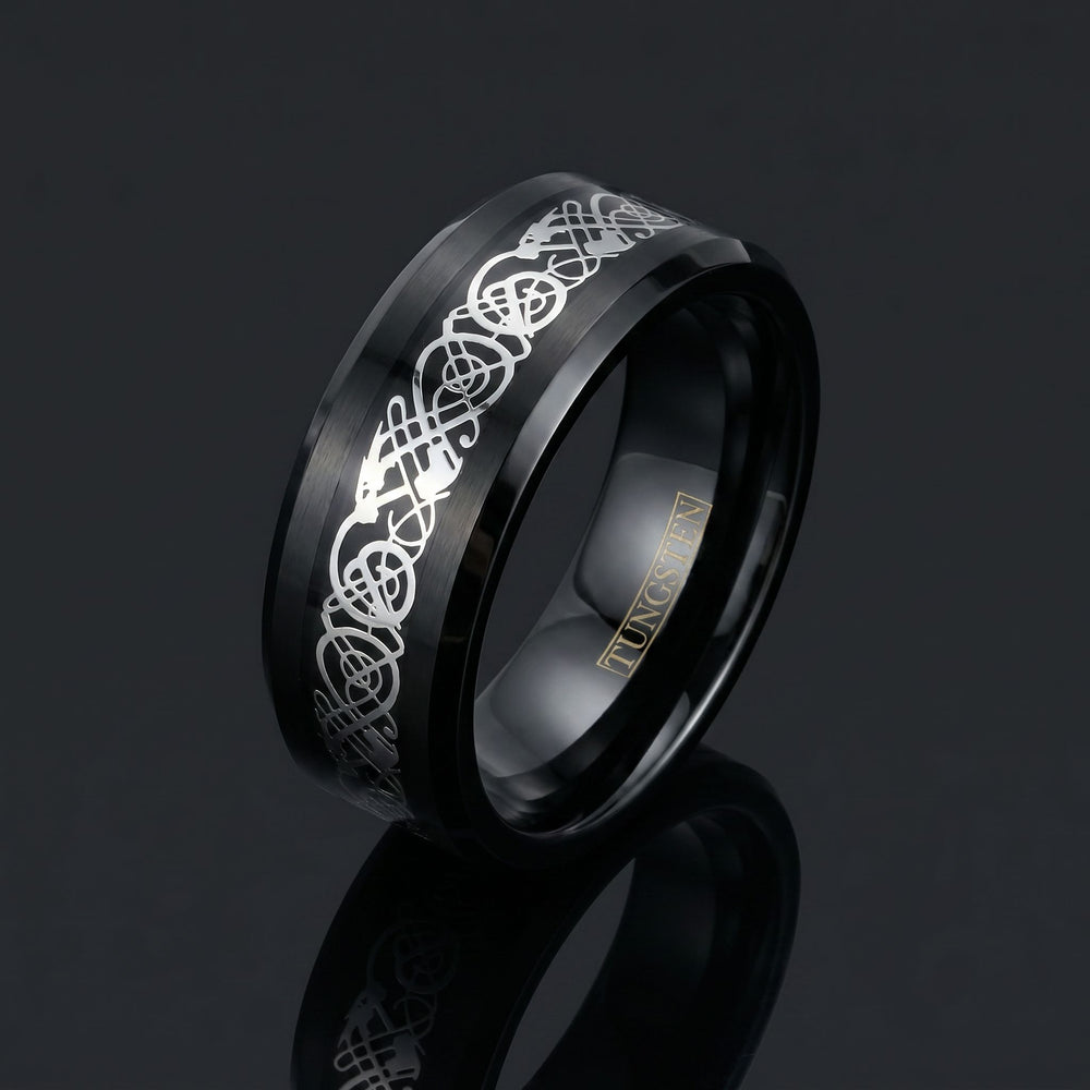 Celtic Dream - Black & Silver mt-dark topflat