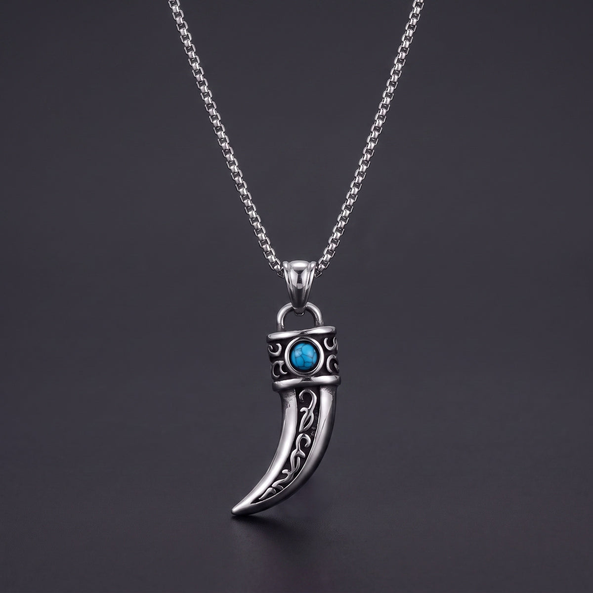 Ornate Tusk Pendant