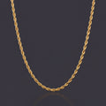 Rope Chain (Gold) 2mm