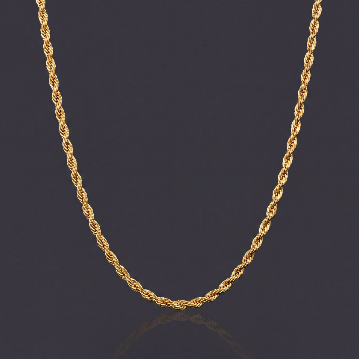 Rope Chain (Gold) 2mm