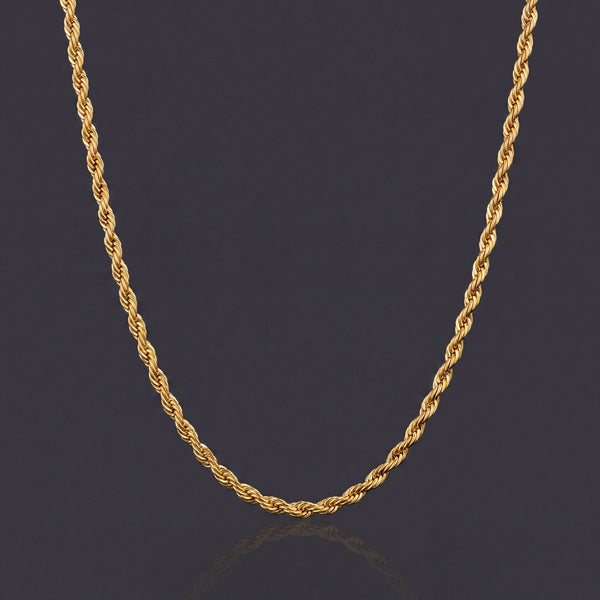 Rope Chain (Gold) 2mm