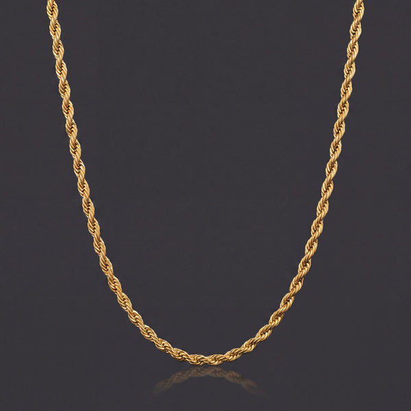 Rope Chain (Gold) 4mm