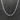 AUGUSTUS - STERLING SILBER DIAMANTSCHLIFF SEILKETTE 7MM