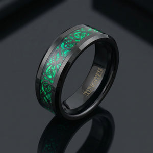 Celtic Dream - Black & Green mt-dark topflat